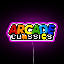 Charger l'image dans la galerie, Arcade Design RGB neon sign  pink