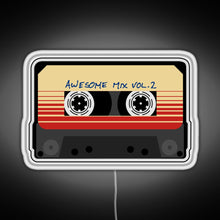 Charger l'image dans la galerie, Awesome Mixtape Vol 2 Cassette Retro RGB neon sign white