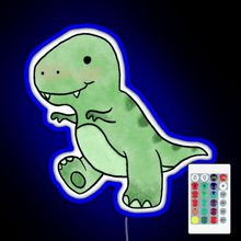 Charger l'image dans la galerie, Baby T Rex RGB neon sign remote
