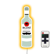 Charger l'image dans la galerie, Bacardi Rum Bottle Bar Neon Sign