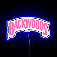 Charger l'image dans la galerie, Backwoods pink RGB neon sign blue