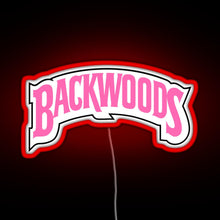 Charger l'image dans la galerie, Backwoods pink RGB neon sign red