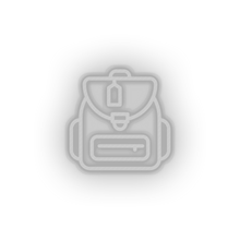 Charger l'image dans la galerie, white bags led backpack bags holiday luggage tourism travel vacation neon factory