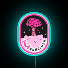 Charger l'image dans la galerie, Barbenheimer RGB neon sign lightblue