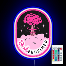 Charger l'image dans la galerie, Barbenheimer RGB neon sign remote