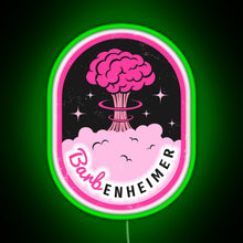 Charger l'image dans la galerie, Barbenheimer RGB neon sign green