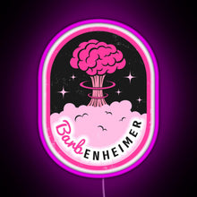 Charger l'image dans la galerie, Barbenheimer RGB neon sign  pink