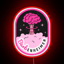 Charger l'image dans la galerie, Barbenheimer RGB neon sign red