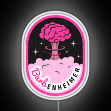 Charger l'image dans la galerie, Barbenheimer RGB neon sign white
