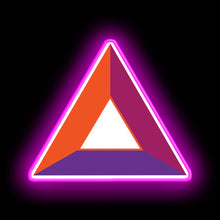 Charger l'image dans la galerie, BAT - Basic Attention Token Cryptocurrency neon sign