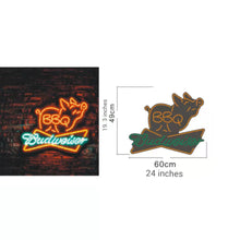 Charger l'image dans la galerie, Restaurant barbecue neon sign