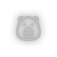 Charger l'image dans la galerie, White bear led animal bear carnivore cartoon fauna head zoo neon factory