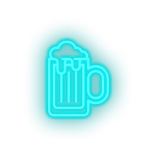 Charger l'image dans la galerie, ice_blue beer_glass led alcohol amusement beer glass carnival circus drink parade neon factory
