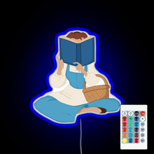Charger l'image dans la galerie, Belle Reading RGB neon sign remote