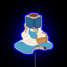 Charger l'image dans la galerie, Belle Reading RGB neon sign blue