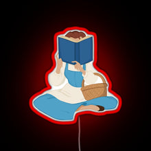 Charger l'image dans la galerie, Belle Reading RGB neon sign red