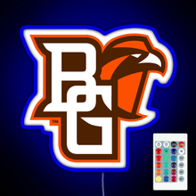 Charger l'image dans la galerie, BGSU Falcons College NCAA RGB neon sign remote