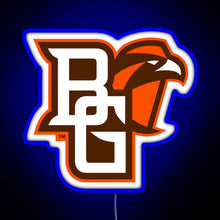 Charger l'image dans la galerie, BGSU Falcons College NCAA RGB neon sign blue