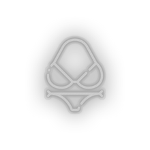 Charger l'image dans la galerie, white bikini led beach bikini holiday summer swimsuit swimwear vacation neon factory