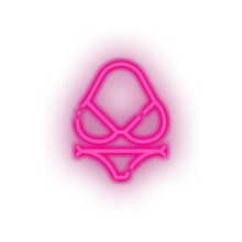 Charger l'image dans la galerie, pink bikini led beach bikini holiday summer swimsuit swimwear vacation neon factory