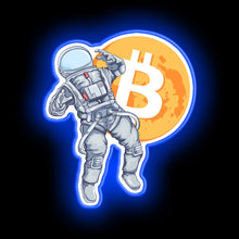 Charger l'image dans la galerie, Bitcoin Astronaut  neon sign