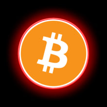 Charger l'image dans la galerie, Bitcoin lamp sign