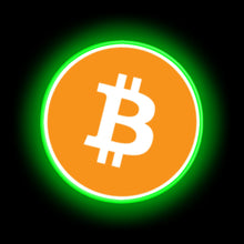 Charger l'image dans la galerie, Bitcoin neon wall sign