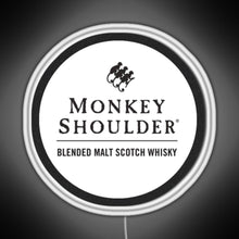 Charger l'image dans la galerie, Blended Malt Monkey Shoulder Scotch RGB neon sign white