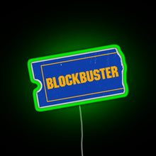 Charger l'image dans la galerie, Blockbuster Video Logo RGB neon sign green