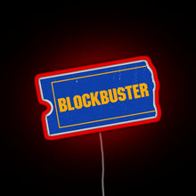 Charger l'image dans la galerie, Blockbuster Video Logo RGB neon sign red