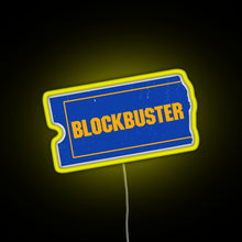Charger l'image dans la galerie, Blockbuster Video Logo RGB neon sign yellow