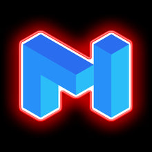 Charger l'image dans la galerie, Blockchain MATIC Network Cryptocurrency neon sign
