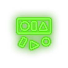 Charger l'image dans la galerie, blocks toys family children peg maths hole child educative kid baby educational Neon led factory