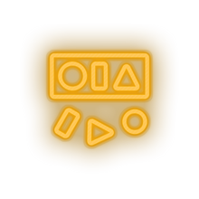 Charger l'image dans la galerie, warm_white blocks toys family children peg maths hole child educative kid baby educational led neon factory