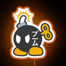 Charger l'image dans la galerie, Bob omb RGB neon sign orange