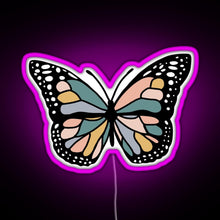 Charger l'image dans la galerie, Boho Butterfly RGB neon sign  pink