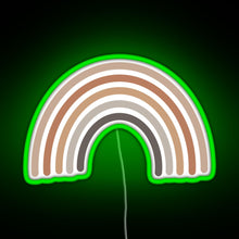 Charger l'image dans la galerie, Boho Rainbow RGB neon sign green