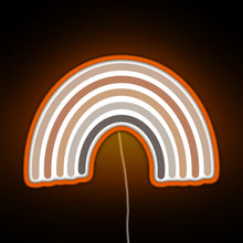 Charger l'image dans la galerie, Boho Rainbow RGB neon sign orange