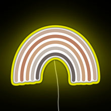 Charger l'image dans la galerie, Boho Rainbow RGB neon sign yellow