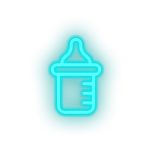 Charger l'image dans la galerie, bottle milk family children formula care child kid baby Neon led factory