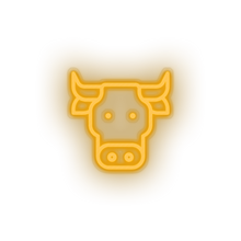 Charger l'image dans la galerie, warm_white bufalo led animal buffalo cape cartoon fauna herbivore zoo neon factory