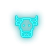 Charger l'image dans la galerie, bufalo Animal buffalo cape cartoon fauna herbivore zoo Neon led factory