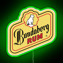 Charger l'image dans la galerie, Bundaberg Rum logo RGB neon sign green
