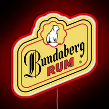 Charger l'image dans la galerie, Bundaberg Rum logo RGB neon sign red