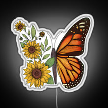 Charger l'image dans la galerie, Butterfly RGB neon sign white