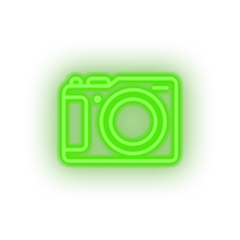Charger l'image dans la galerie, green camera led camera holiday photo shot tourism travel vacation neon factory