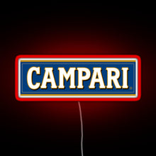 Charger l'image dans la galerie, Campari neon sign red
