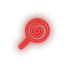 Charger l'image dans la galerie, red candy_lollipop led amusement candy carnival circus lollipop parade sweet neon factory