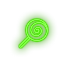 Charger l'image dans la galerie, green candy_lollipop led amusement candy carnival circus lollipop parade sweet neon factory