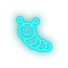 Charger l'image dans la galerie, ice_blue caterpillar toys family children toy child kid baby play led neon factory